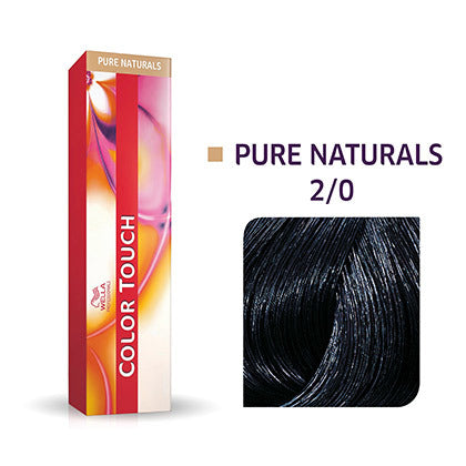 Wella-Color Touch Pure Naturals 2/0 Schwarz 60ml
