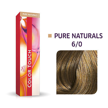 Wella-Color Touch Pure Naturals 6/0 Dunkelblond 60ml
