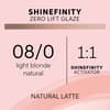 Wella Professionals - Shinefinity Natural Latte 08/0 60ml