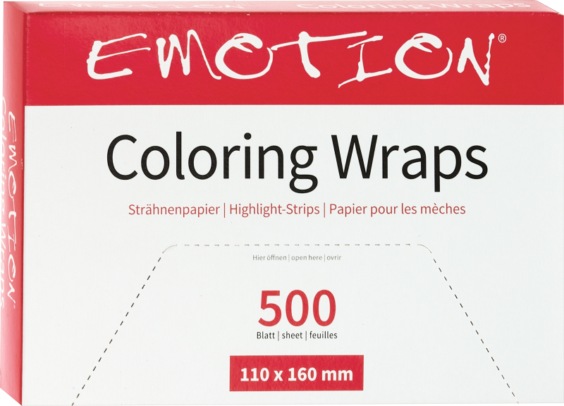 Efalock-COLORING WRAPS Strähnenpapier