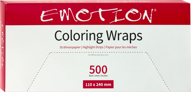 Efalock-COLORING WRAPS Strähnenpapier