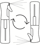 Efalock-AEROSPRAY Sprühflasche 300ml