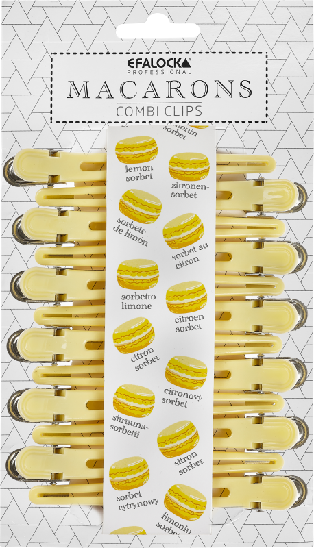 Efalock-Abteilklammer MACARONS COMBI-CLIP