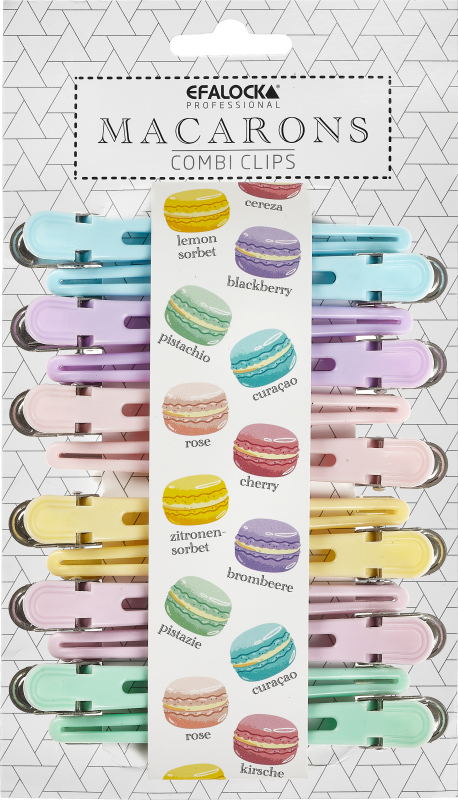 Efalock-Abteilklammer MACARONS COMBI-CLIP