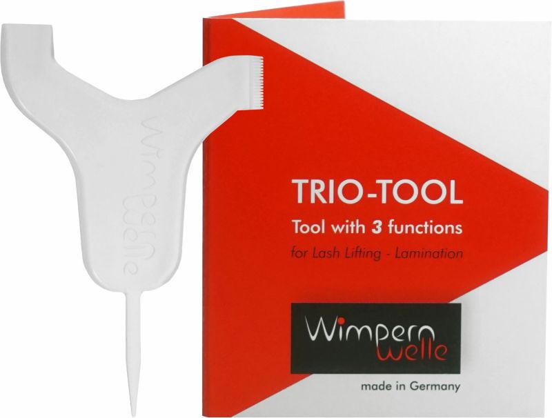 Wimpernwelle-Power Pad Trio Tool