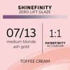 Wella Professionals - Shinefinity Toffee Cream 07/13 60ml
