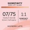 Wella Professionals - Shinefinity Raspberry Latte 07/75 60ml
