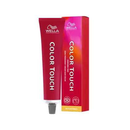 Wella Professionals-Color Touch NEU 60ml Rich Naturals 4/19 - mittelbraun asch-cendre