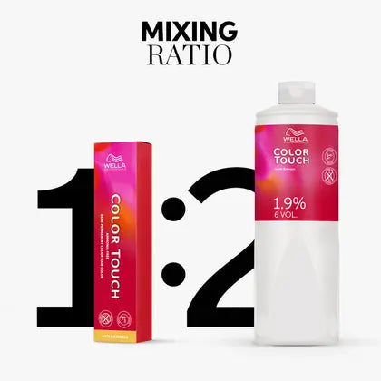 Wella Professionals-Color Touch NEU 60ml Rich Naturals 4/19 - mittelbraun asch-cendre