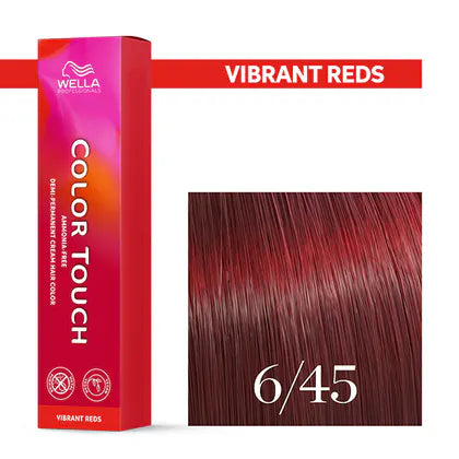 Wella Professionals-Color Touch NEU - Vibrant Reds 6/45 dunkelblond rot-mahagoni