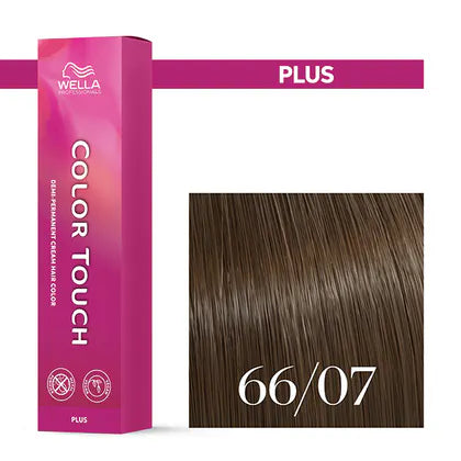 Wella Professionals-Color Touch NEU - Color Touch Plus 66/07 dunkelblond intensiv natur-braun