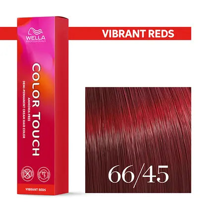 Wella Professionals-Color Touch NEU - Vibrant Reds P5 66/45 dunkelblond intensiv rot-mahagoni