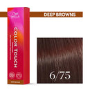 Wella Professionals-Color Touch NEU - Deep Browns 6/75 dunkelblond braun-mahagoni