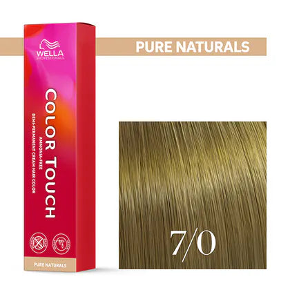 Wella Professionals-Color Touch NEU - Pure Naturals 7/0 mittelblond