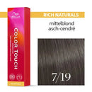 Wella Professionals-Color Touch NEU 60ml Rich Naturals 7/19 - mittelblond asch-cendre