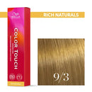Wella Professionals-Color Touch NEU - Rich Naturals 9/3 lichtblond gold