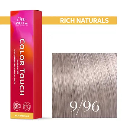 Wella Professionals-Color Touch NEU - Rich Naturals 9/96 lichtblond cendre-violett