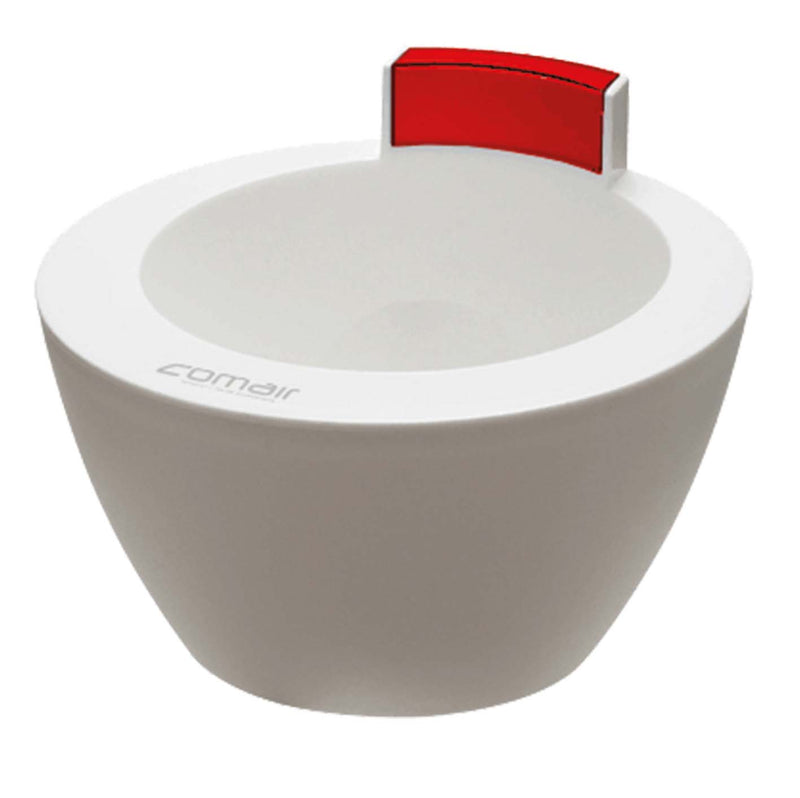 Comair- Bowl weiß/rot 350ml Anrührschüssel