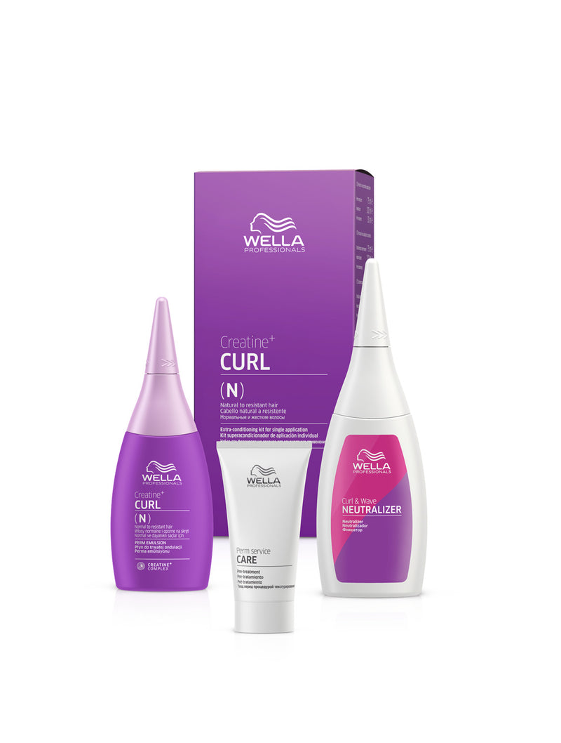 Wella Professionals-CREATINE+ CURL N Hair KIT