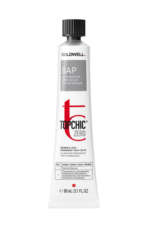 Topchic Zero 8AP Asch Perl / Kühler Ton / Profifarbe ohne Ammoniak