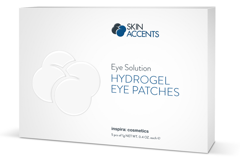 inspira:cosmetics-SKIN ACCENTS FACE PATCH MASK HYDROGEL EYE PATCHES 5x2 Stück