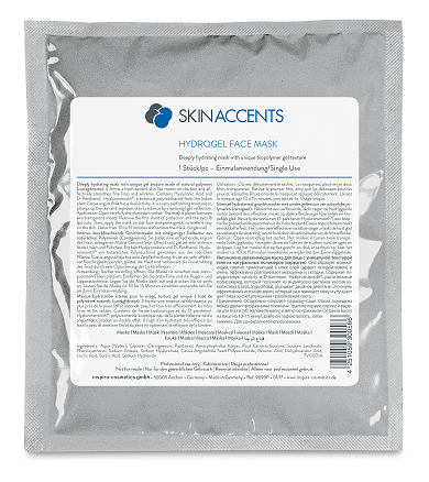 inspira:cosmetics-SKIN ACCENTS FACE PATCH MASK "HYDROGEL"