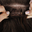 Balmain-Double Hair Clips 10St.beige L