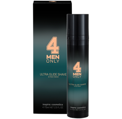 4 MEN ONLY- ULTRA GLIDE SHAVE & FACE WASH 75ML
