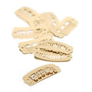 Balmain-Double Hair Clips 10St.beige L