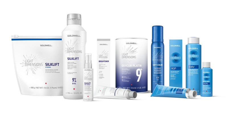 Goldwell-Oxycur Platin Blondierpulver 500g – Stärkste Aufhellung bis zu 9 Tonstufen