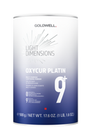 Goldwell-Oxycur Platin Blondierpulver 500g – Stärkste Aufhellung bis zu 9 Tonstufen