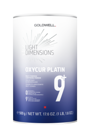 Goldwell-Oxycur Platin Blondierpulver 500g – Stärkste Aufhellung bis zu 9 Tonstufen