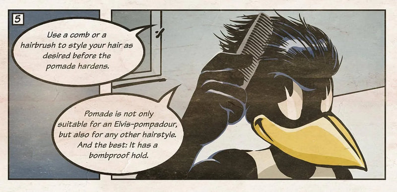 Rumble59 Schmiere Pomade - Härtegrad "mittel" 250ml wasserbasiert, Aludose