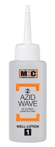 M:C Azid Well-Set 2 poröses/gefärbtes Haar Lotion 62ml,Fix.75ml,Konzentrat 10ml