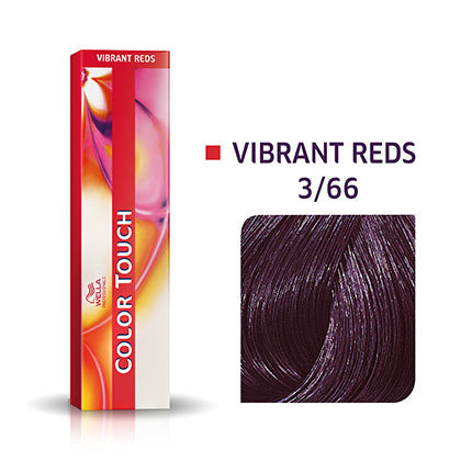 Wella-Color Touch Vibrant Reds 3/66 Dunkelbraun Violett-Intensiv 60ml