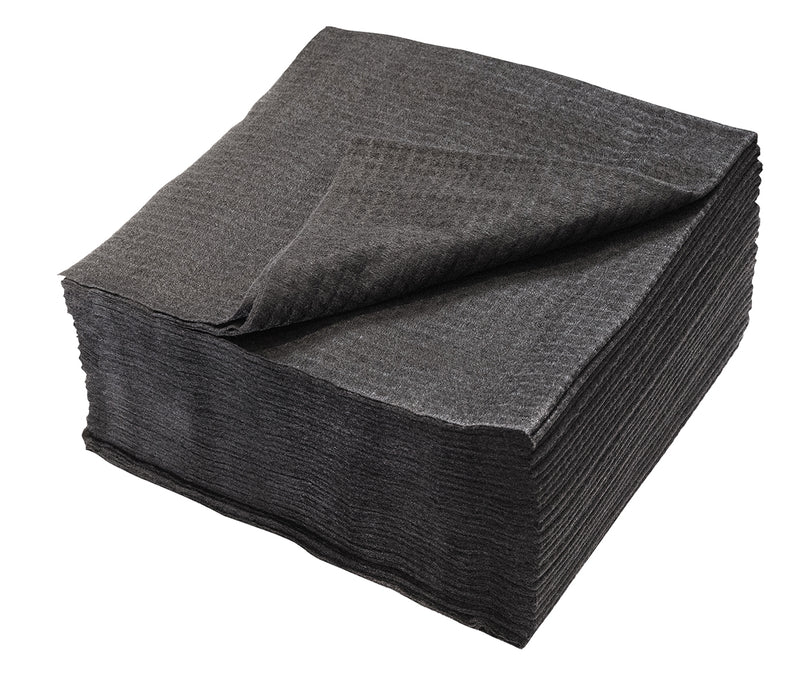 Einweg-Handtuch 40x80cm schwarz 500er Box Zellulose