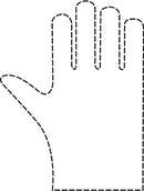 Comair-Einweghandschuhe Damen glatt 0,018x240x300mm24 St