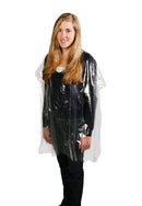 Comair-Einweg-Umhang transparent gehämmert 100 Btl 0,019x100x140cm