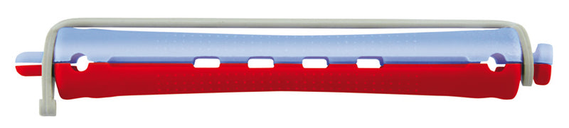 Comair Kaltwellwickler 2-fbg 12er 11mm lang Rundgummi blau/rot Länge 91mm