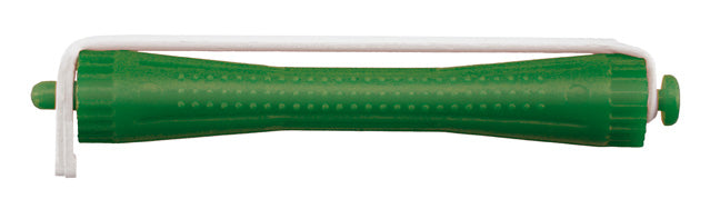Comair Kaltwellwickler 12er mit Rundgummi 5mm grün Länge 91mm