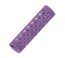 Comair Metallwickler lang 12er 15mm violett beflockt 65mm
