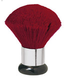 Comair-Nackenwedel Jumbo, rot, Ziegenhaar, Goldring