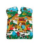 Comair Umhang Kinder Animal Farm Polyester mit Band 90x125cm