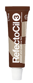 RefectoCil-naturbraun-3- 15 ml Augenbrauen- und Wimpernfarbe