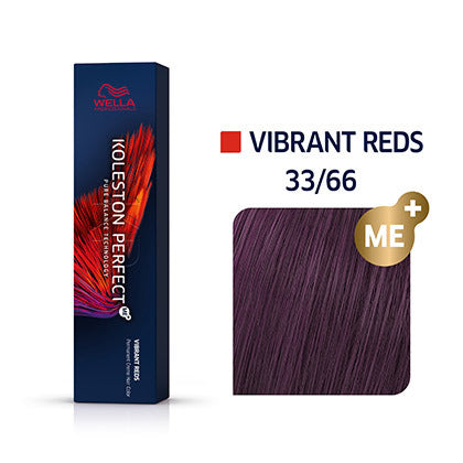 Koleston Perfect Vibrant Reds 60ml 33/66 - dunkelbraun Intensiv Violett-Intensiv