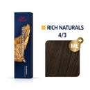 Koleston Perfect Rich Naturals 60ml 4/3 - mittelbraun gold