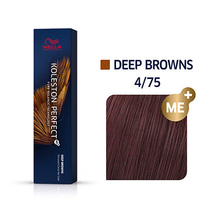 Koleston Perfect Deep Browns 60ml 4/75 mittelbraun braun-mahagoni