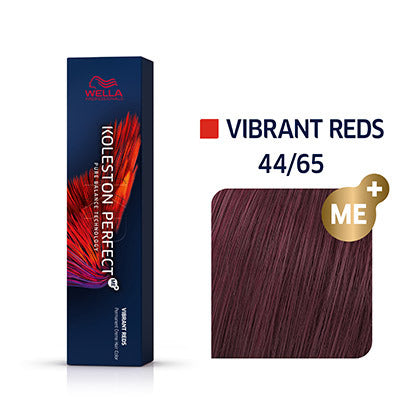 Koleston Perfect Vibrant Reds 60ml 44/65 - mittelbraun Intensiv Violett-Mahagoni