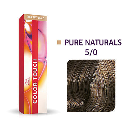 Wella-Color Touch Pure Naturals 5/0 Hellbraun 60ml