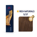Wella-Koleston Perfect Rich Naturals 60ml 5/37 - hellbraun gold-braun